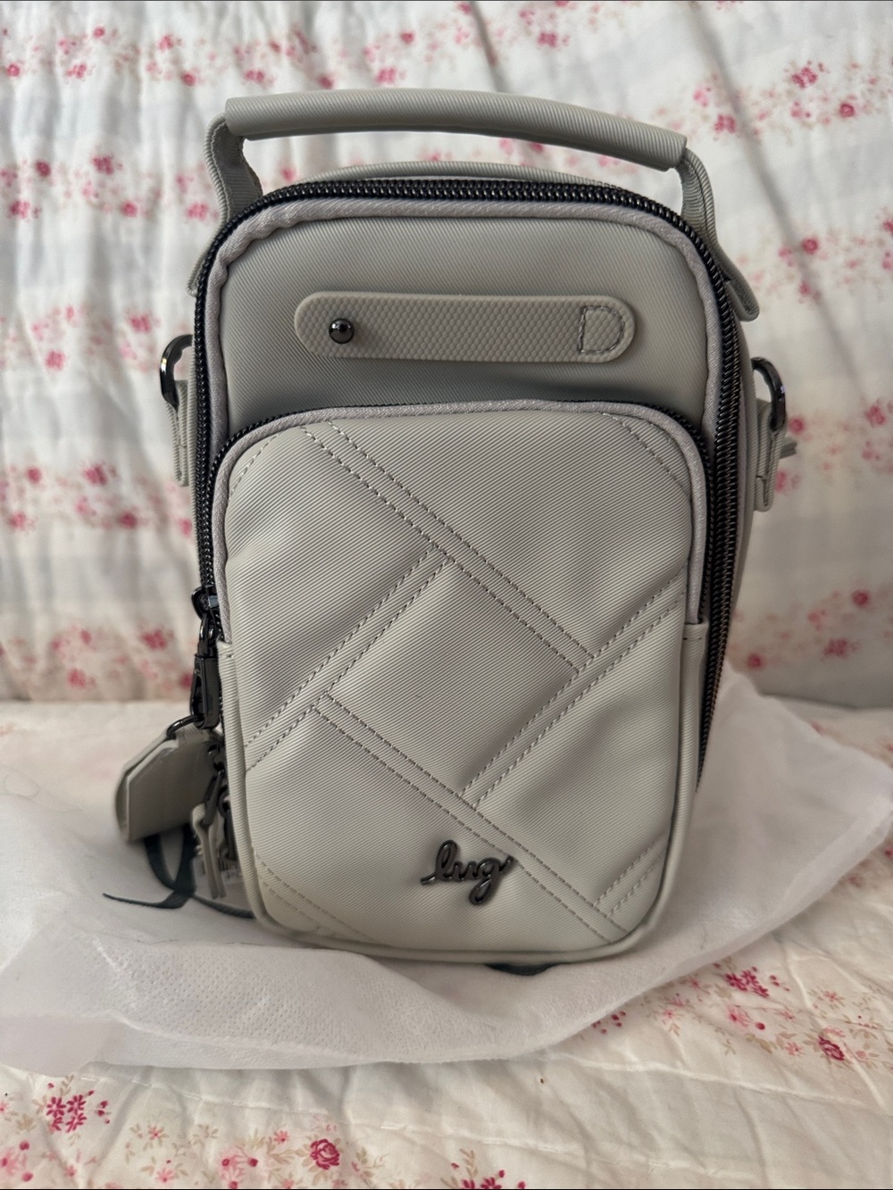 NWT LUG SKEETER BRIDGE Compact Convertible Crossbody Bag